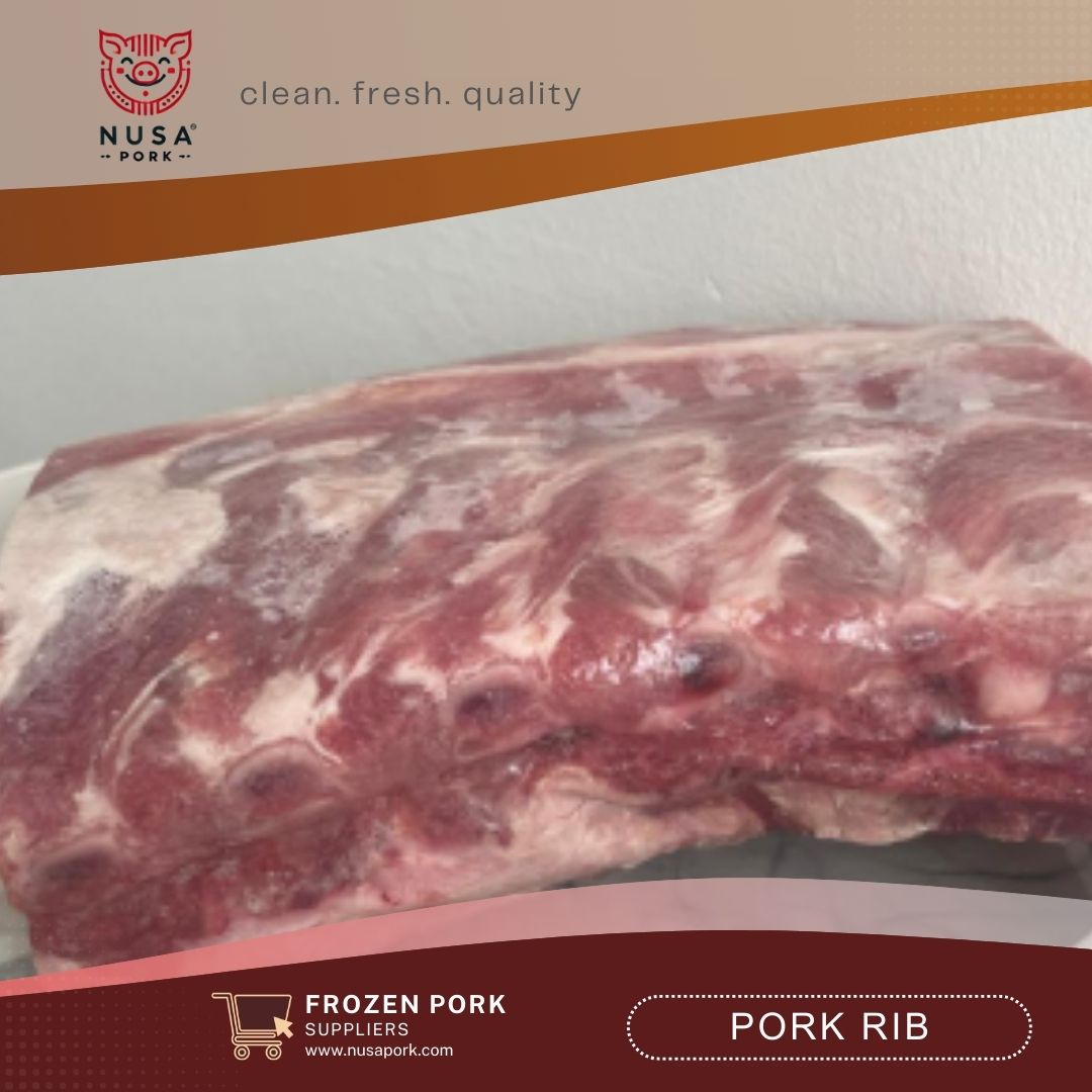 Iga Babi Utuh 1kg – Pork Ribs Whole Frozen-image