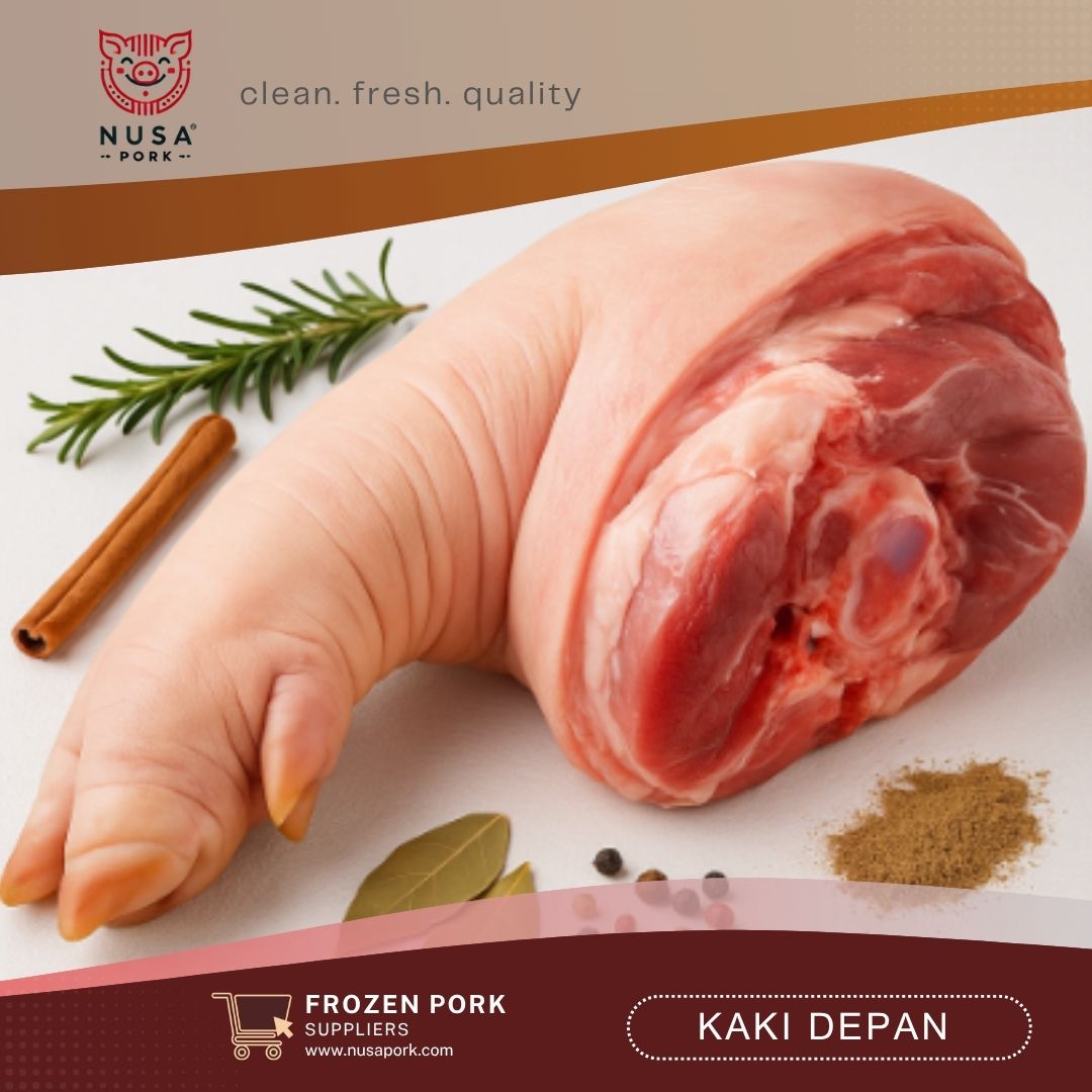 Kaki Depan Babi Utuh – Frozen Pork Front Leg-image