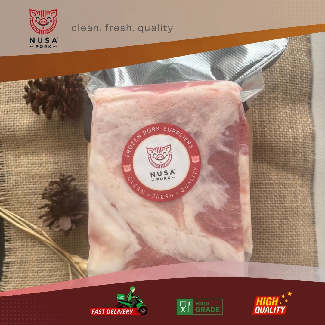 Daging Collar Utuh 1kg – Pork Neck Boneless Frozen | Nusa Pork-image