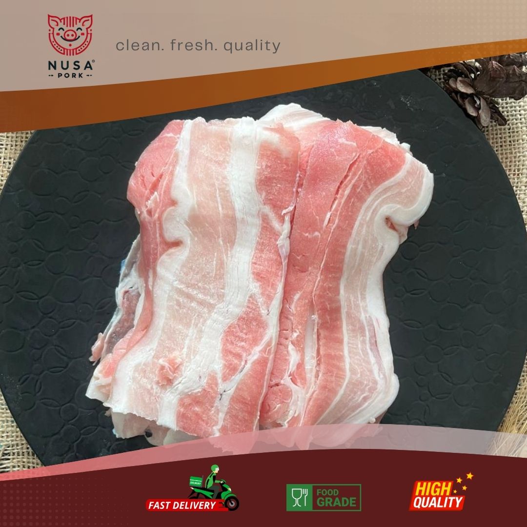 Pork Slice – Samcan Premium 500gr (Belly On SR)-image